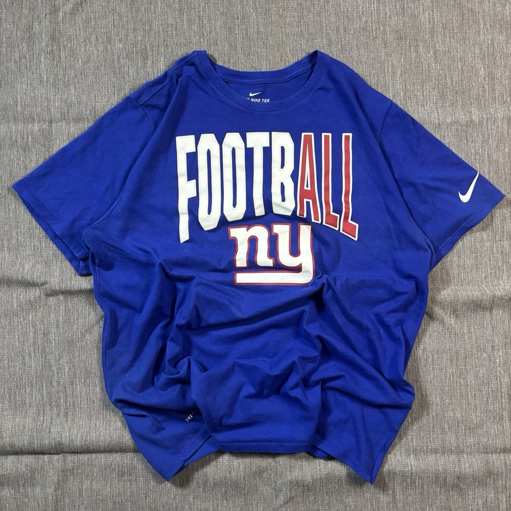 Blue Nike New York Giants T-shirt - XXL